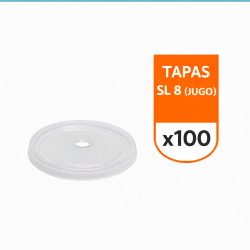 TAPAS SL 8 (JUGO) X 100...
