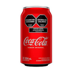 COCA COMUN LATA X 6 UNIDADES